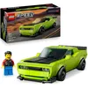 Image de LEGO Speed Champions Voiture de Sport Dodge Challenger SRT Hellcat - Jouet de Construction - Maquette de Voiture de Course - Minifigurine de Pilote - Cadeau d'anniversaire pour Garçon dès 9 Ans 77237