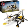 Image de LEGO Technic L’Avion de Brousse - Jeu de Construction pour garçon et Fille dès 8 Ans - Maquette avec Moteur 4 cylindres à Pistons et hélice - Idée Cadeau pour Enfants passionnés de mécanique 42198