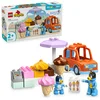 Image de LEGO DUPLO Bluey 10458 Visite chez le marchand de glace avec Bluey