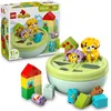 Image de LEGO Duplo Shape Sorter: Puppy House - Educational Sorting Toy for Toddlers, with Colourful Bricks in Various Shapes - Fine Motor Skill Development Set for 18 Month Old Girls & Boys - 10441