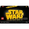 Image de Star Wars 75407 Logo De Star Wars En Briques - Set De Construction Pour Adulte   Déco