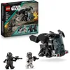 Image de LEGO Star Wars 75412 Ahsoka Pack de Combat Death Troopers Contre Night Troopers - Jeu de Construction avec Transporteur & 4 Minifigurines avec Blasters - Cadeau Collector pour Garçon dès 6 Ans & Fans