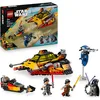 Image de LEGO Star Wars : Reconstruire la Galaxie 75414 Le Snowspeeder en Flammes - Jouet de Construction - 3 Minifigurines avec Sabres Laser & Speeder Bike - Cadeau pour Garçon dès 7 Ans & Fans de la Série