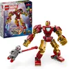 Image de LEGO | Marvel Le Robot d’Iron Man Contre Ultron - Jouet de Construction avec Minifigurines de Super Héros - Stimule Le Jeu de Rôle - Idée de Cadeau d'anniversaire pour Garçon dès 6 Ans 76307