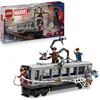 Image de LEGO   Marvel La Scène du Train de Spider-Man et Docteur Octopus - Jouet avec 4 Minifigurines - Décoration - Cadeau de Super-Héros Collector pour Garçon ou Fan du Film dès 9 Ans 76321