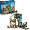 Image de LEGO City La Gare Centrale - Jeu de Construction avec Autorail de Maintenance, Ascenseur Fonctionnel, 2 Quais & 1 Rail - 6 Minifigurines - Cadeau Original pour Garçon ou Fille dès 7 Ans 60469