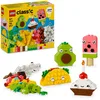 Image de LEGO Classic Les Aliments créatifs - Jouet interactif pour garçons et Filles dès 4 Ans - Jeu de Construction avec Briques pour créer Un Cupcake, Une Glace, Un Avocat et Un Taco 11039