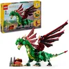 Image de LEGO Creator 3-en-1 Le Dragon médiéval - Se transforme en Serpent de mer ou en phénix - Jeu de Construction pour garçons et Filles Amoureux des Animaux - Idée de Cadeau d’Anniversaire dès 9 Ans 31161