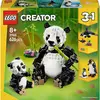 Image de 31165 LEGO® CREATOR Animaux sauvages : famille panda