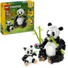 Image de LEGO Creator 31165 Animaux sauvages : la famille de pandas