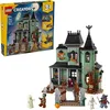 Image de LEGO Creator 3-en-1 Le Manoir Hanté - Jouet Maison se Transformant en Set de Bateau ou de Train Hanté - Inclut 5 Minifigurines - Cadeau Original pour Garçon ou Fille dès 9 Ans 31167