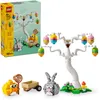Image de LEGO Le Lapin de Pâques et la Chasse aux  ufs - Jouet pour Pâques avec Figurines de Lapin & Oiseau - Kit d'Activité Manuelle pour Enfant - Cadeau pour Fille ou Garçon dès 8 Ans 40808