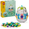 Image de LEGO L’ uf de Pâques Décoratif - Jouet de Construction - Pièces de Décoration Colorées Dont Coeurs Dorés & Élément Pierre Précieuse - Activité Manuelle - Cadeau pour Fille ou Garçon dès 9 Ans 40816