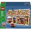Image de 40809 LEGO® ICONS  Maison en pain dépice; jouets pour enfants de Noël avec figure de père Noël