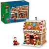 Image de LEGO Iconic La maison en pain d'épices festive 40809 - Ensemble de Construction Créatif pour Enfants et Adultes, Idée Cadeau Noël