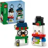 Image de LEGO Iconic   Ens. de Construction 40812 Les Bonshommes de Neige Décoratifs   Idée Cadeau pour Enfants et Adultes
