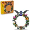 Image de LEGO La Couronne d’Halloween - Kit de Construction - Chauve-Souris, Citrouilles, Fantômes & Toile d'Araignée - Décoration Murale - Idée Cadeau Loisirs Créatifs pour Fille ou Garçon Ado 12 Ans 40825