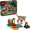 Image de Lego Jeu De Construction L´évasion Par La Rivière Et La Chasse Au T-rex De Jurassic World