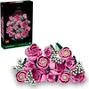 Image de LEGO Botanicals Bouquet de Roses Roses - Set de Construction pour Adulte - 12 Fleurs Artificielles & 4 Brins de Gypsophile pour Décoration Intérieure - Idée de Cadeau DIY pour Femme ou Homme 10374