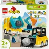 Image de DUPLO Ma Ville 10475 Les Véhicules de Chantier 3-en-1 - Jeu Interactif dès 2 ans