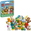 Image de LEGO Minifigures Série Animaux 28 - Boîte Mystère - 1 des 12 Jouets Surprises à Collectionner - Figurines Dont Lion, Lapin, Chat & Dauphin - Pinata pour Garçon ou Fille dès 5 Ans 71051
