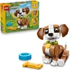 Image de LEGO Creator 3-en-1 Les Adorables Animaux : Le Chiot Joueur - Chien Jouet - Figurine d'animal se Transformant en Écureuil ou Canard - Cadeau Original pour Fille ou Garçon dès 8 Ans 31382