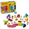Image de LEGO Classic Briques Créatives Colorées - Jouet de Construction - Motricité Fine - Figurines d'animaux, Dinosaures, Avion & Voiture - Cadeau d'anniversaire pour Garçon ou Fille dès 5 Ans 11045