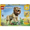 Image de LEGO Creator 3-en-1 31386 Animaux Sauvages : Le Lion Majestueux - Jeu 9 ans - Décoration
