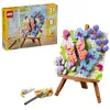 Image de LEGO Creator 3-en-1 Tableau Floral - Jouet - Maquette 3D se Transformant en Cadre Photo ou Croquis de Flamant Rose - Décoration de Chambre d'enfant DIY - Cadeau pour Fille ou Garçon dès 8 Ans 31390