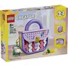 Image de 31391 LEGO® CREATOR Sac à la mode avec compartiment de rangement; jouets de construction pour enfants; 3 options de construction: Sac à main, valise ou boîte
