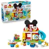 Image de LEGO Duplo  Disney La Maison de Mickey Mouse avec Minnie et Pluto - Jouet Éducatif pour Tout-Petits - Motricité Fine - 3 Figurines & Tourniquet - Cadeau pour Fille ou Garçon dès 2 Ans 10465