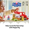 Image de LEGO DUPLO 10468 Peppa Pig - Tracteur et marché