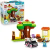 Image de LEGO DUPLO Bluey Livraison de Pizza avec Muffin et Bluey Set de Construction 10469