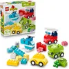 Image de LEGO Duplo My First Les Véhicules Créatifs - Jouet Éducatif pour Bébé sur Le Tri des Couleurs - Voiture & Camion - Développement de la Motricité Fine - Cadeau pour Garçon ou Fille dès 1 an 10474