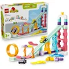 Image de LEGO DUPLO Rampe Créative 3 en 1 avec Véhicules Set de Construction 10478