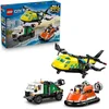 Image de LEGO City 60505 Avion, camion d’assistance et aéroglisseur modulable