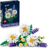 Image de LEGO Botanicals Marguerites - Bouquet de Fleurs Artificielles - Marguerites & Lavande - Décoration Chambre d'enfant DIY - Cadeau d'anniversaire pour Fille 9 Ans ou Adulte Passionné.e de Plantes 11508