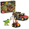 Image de LEGO Jurassic World Camion de Transport du Jeune T-Rex - Jeu de Construction - Figurine de Dinosaure, Maquette de Quad & 2 Minifigurines - Cadeau d'anniversaire Dino pour Garçon ou Fille 4 Ans 77978