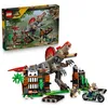 Image de LEGO Jurassic World L’Évasion du Spinosaure - Jouet Interactif avec Figurine de Dinosaure, Moto & 2 Minifigurines - Idée de Cadeau d'anniversaire pour Garçon ou Fille dès 9 Ans 77982
