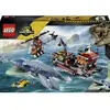 Image de 77983 LEGO® JURASSIC WORLD  Attaque mosasaurienne sur le bateau; jouets de construction; jeu de rôle avec 3 figurines et une figurine DINO; idée cadeau pour