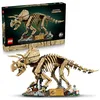 Image de LEGO Jurassic World Les Fossiles de Dinosaure : Le Tricératops - Maquette pour Adulte - Minifigurine de Dr Gerry Harding - Décoration DIY pour Étagère - Cadeau pour Fan de Jurassic Park 77985