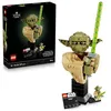 Image de LEGO Star Wars 75438 Le Buste de Yoda - Set de Construction Adulte - Sabre Laser & Minifigurine Collector de Jedi - Décoration DIY pour Chambre ou Étagère - Cadeau pour Fans de l'Attaque des Clones