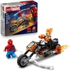 Image de LEGO Super Heroes 76335 Spider-Man et sa moto contre Ghost Rider
