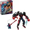 Image de Lego Jeu De Construction L'armure Robot De Miles Morales Contre Spider-man 2099