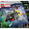 Image de 76347 LEGO® MARVEL SUPER HEROES Avengers: Doomsday Quinjet; kit de collection avec des figurines de Captain America, Zyklop, Doctor Doom et The Thing