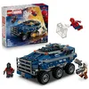 Image de LEGO   Marvel La Poursuite en Prison Mobile de Spider-Man - Jouet Super-Héros avec Voiture Blindée & 4 Minifigurines Dont Tombstone & Tarantula - Cadeau pour Garçon dès 8 Ans ou Fan du Film 76349