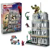 Image de LEGO   Marvel L’Affrontement Légendaire Entre Spider-Man et Hulk - Jouet Interactif Super-Héros - Immeuble à 4 étages, Figurine & 5 Minifigurines Dont Scorpion - Cadeau pour Garçon 8 Ans ou Fan 76350