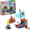 Image de LEGO   Marvel Spidey - Jouet Bateau Pirate - Set de Super-Héros avec Maquette de Navire, 2 Barques & 4 Minifigurines - Cadeau pour Garçon dès 4 Ans & Fans de Spidey et Ses Amis Extraordinaires 11208