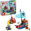 Image de LEGO Set de Construction Le Bateau Pirate de l'Équipe Spidey 11208 - Jeu de Construction Créatif pour Enfants, Dès 4 Ans