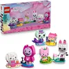 Image de LEGO Gabby et la Maison Magique Les Gabbychats en Briques - Jeu Créatif - 6 Figurines d'Animaux dont Marine & Fée Minette - Supports pour Exposer - Cadeau pour Fille dès 6 ans & Fans de la Série 11215